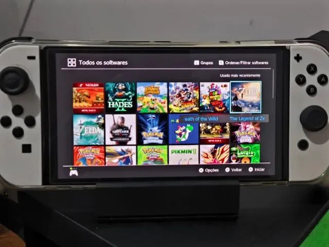 Nintendo Switch OLED Desbloqueado via Modchip - Completo