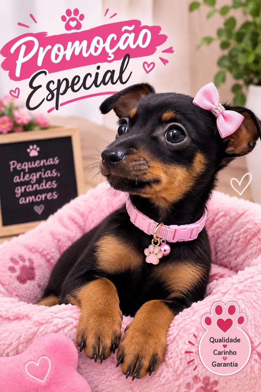 Pinscher casal disponíveis 