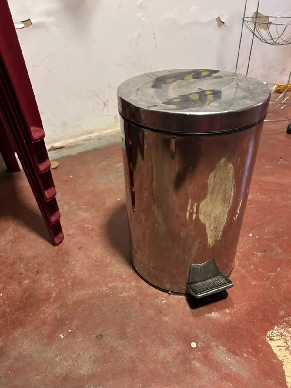 Lixeira em inox 20L