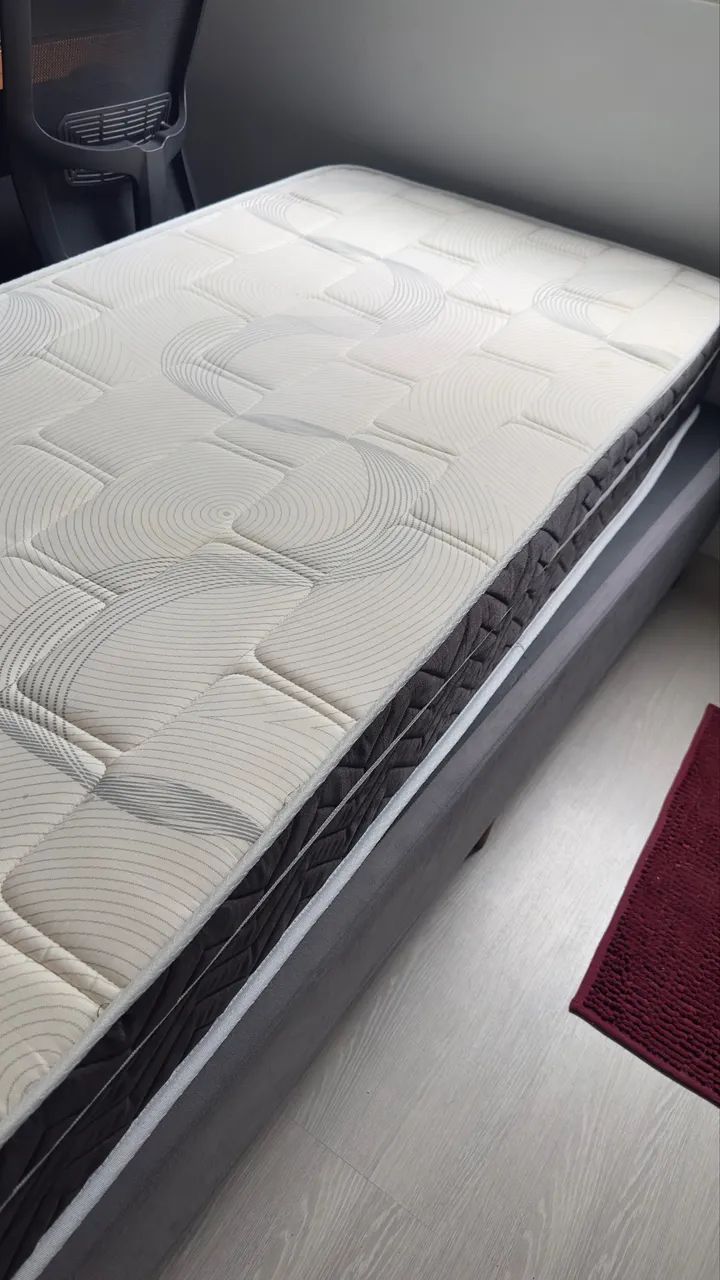 Vende-se cama de solteiro, com molas. - Foto 2