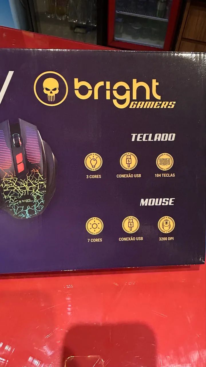 Kit Mouse e Teclado Gamer  - Foto 3