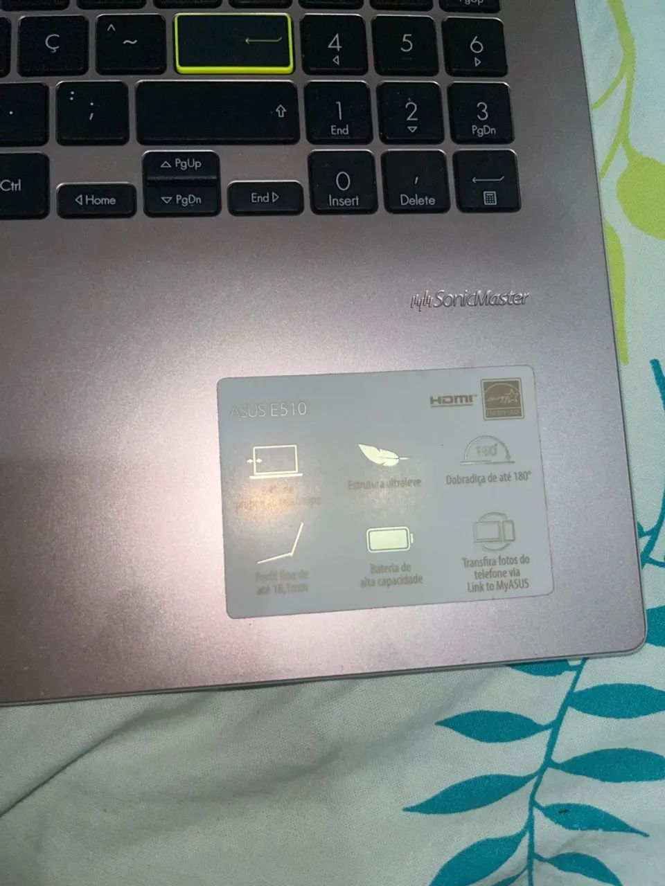 Notebook ASUS E510 Rosé - Pouco usado e conservado - Foto 4