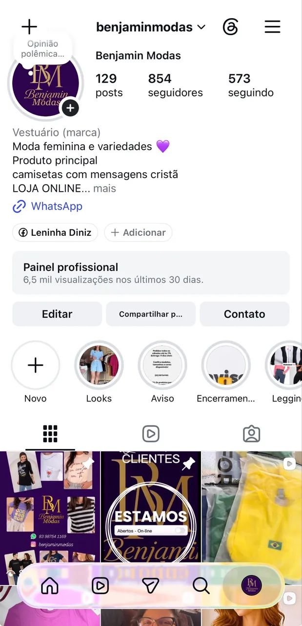 Camisetas 100% algodão Fem masc infan - Foto 2