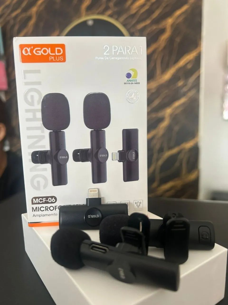 Microfone Lapela IOS