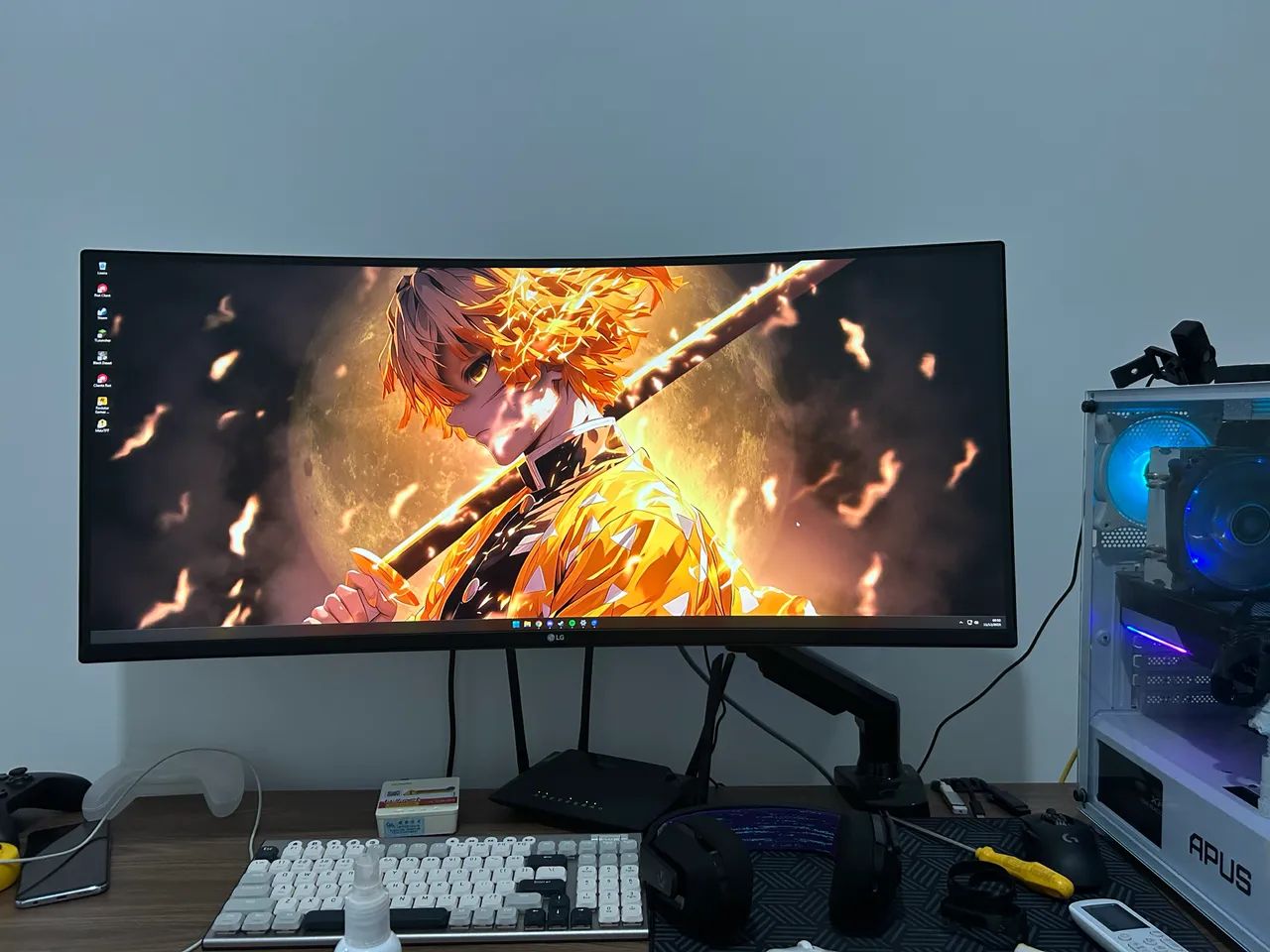 Monitor LG ULTRAGEAR 34 Polegadas QUAD HD UltraWide