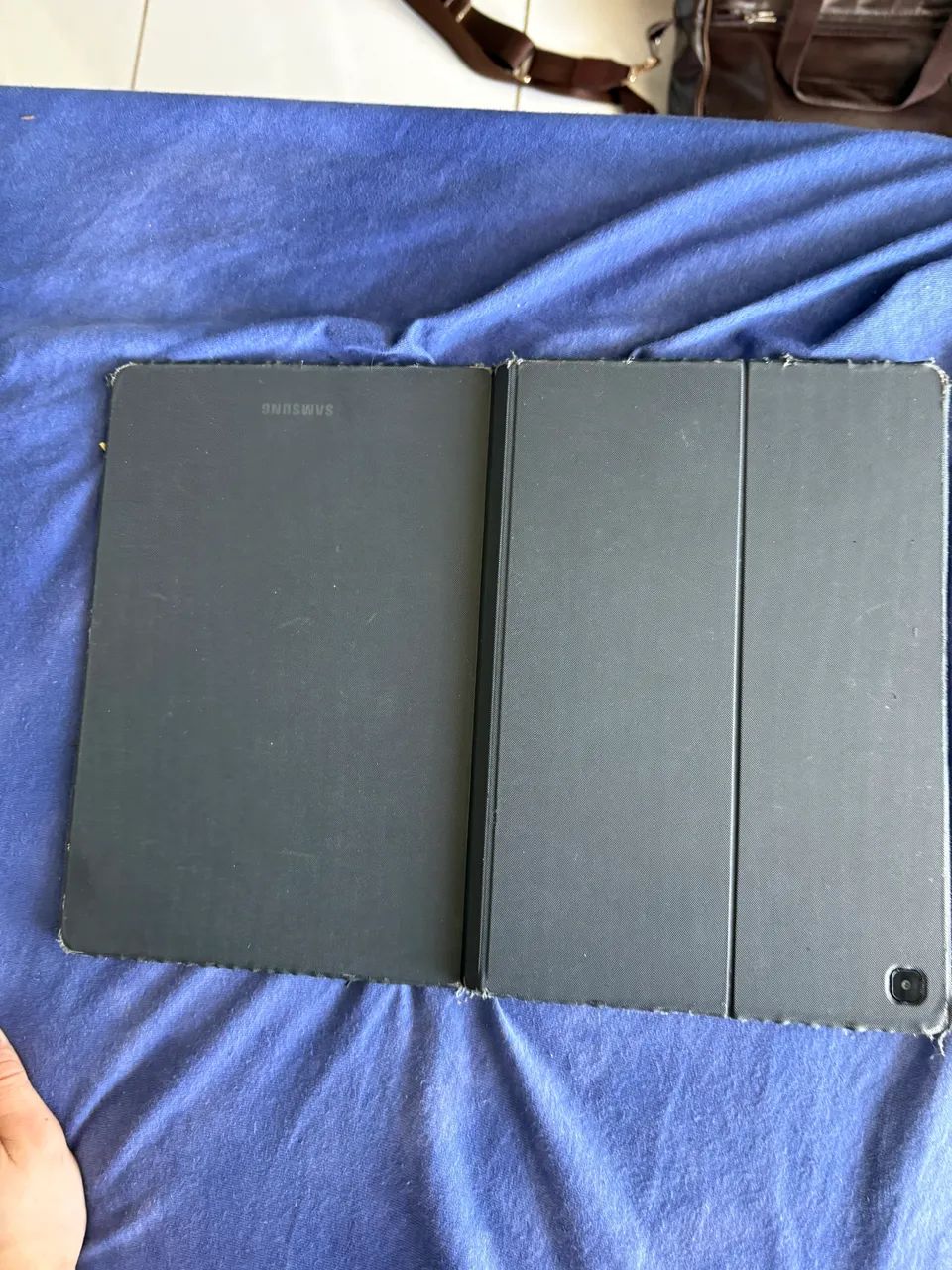 Samsung tab s6 + s pen com caixa/ semi novo - Foto 4
