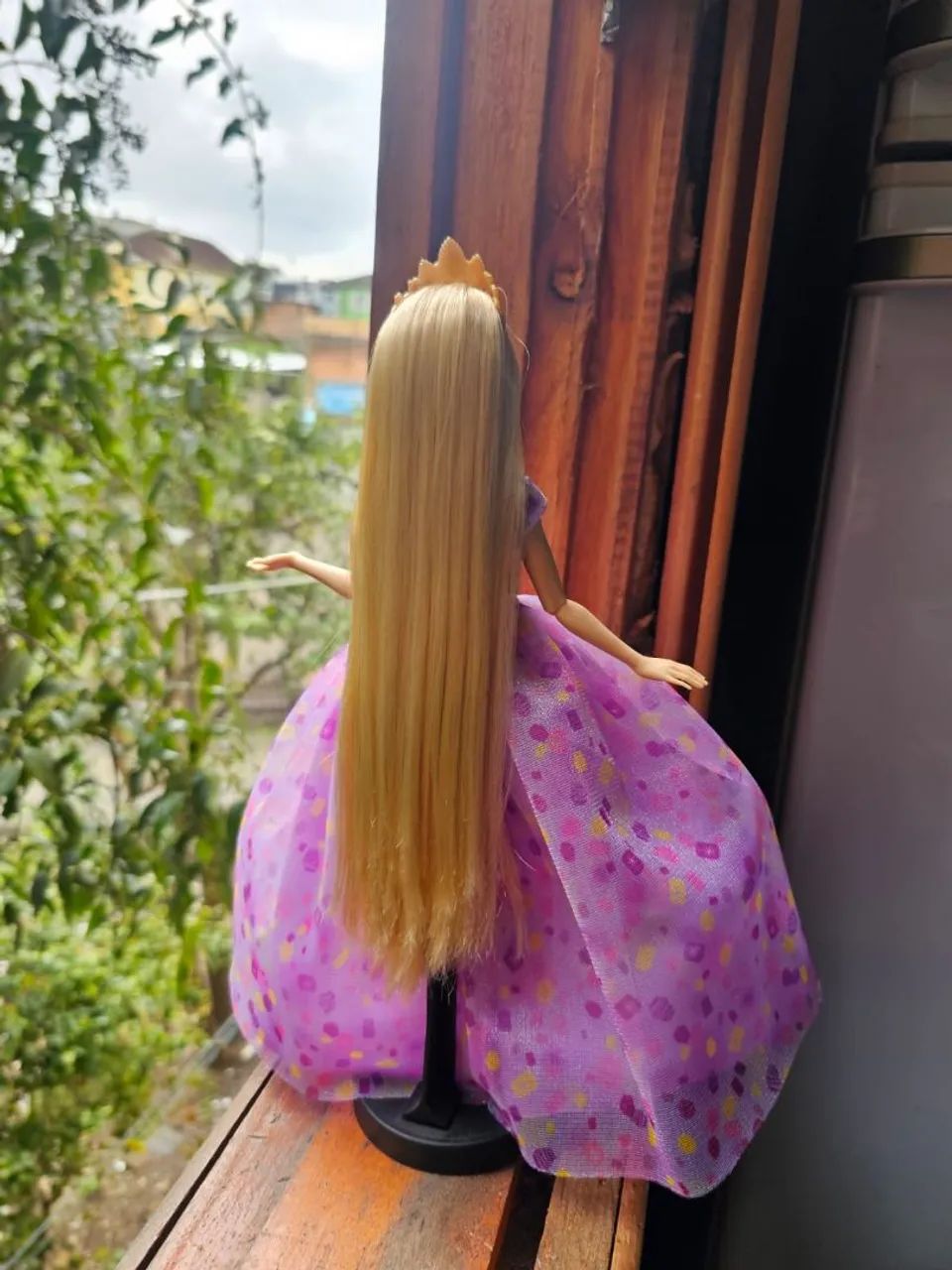 Boneca Rapunzel Birthday Celebration - Foto 3