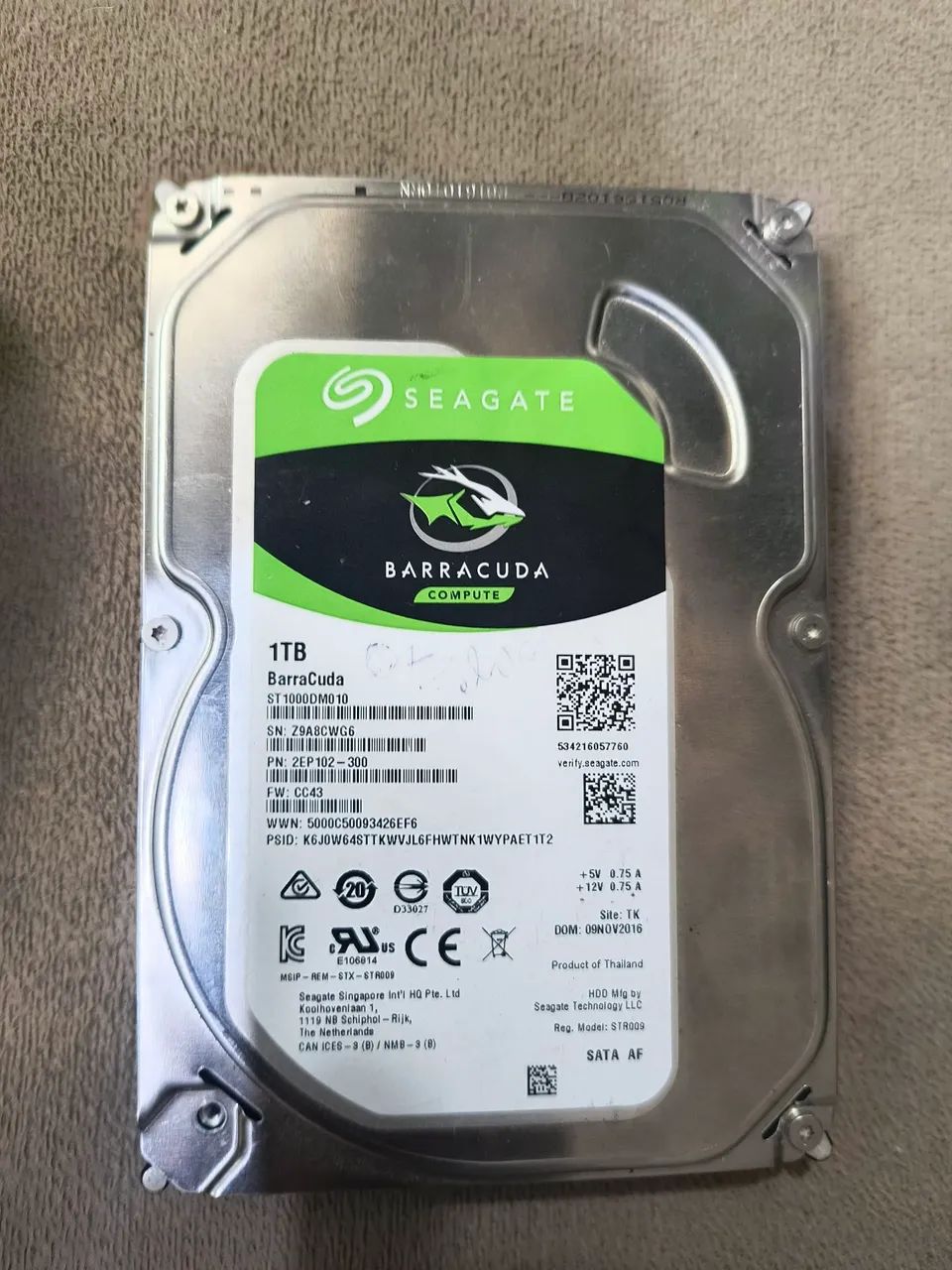 HD Seagate (Barracuda 1TB) - Foto 3