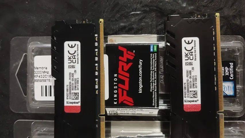 Memória RAM 32GB (2x16GB), 3200MT/s, Fury Beast, DDR4 - Foto 3