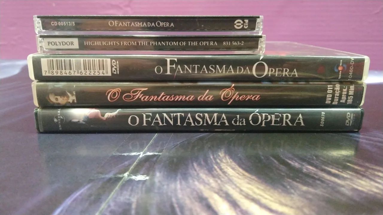 Dvds e Cds O Fantasma da Opera . - Foto 5