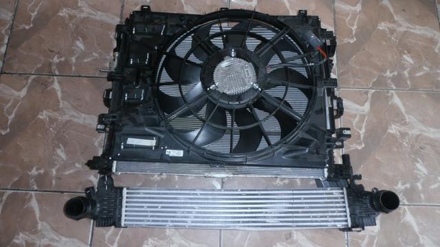 Conjunto de radiador intercooler chevrolet aquinos (pecas pra recuperar) 3,000