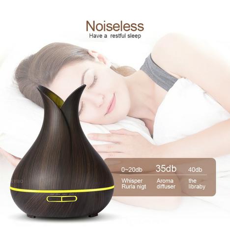 Umidificador Difusor Kbaybo Aromaterapia 400ml Claro - Foto 3