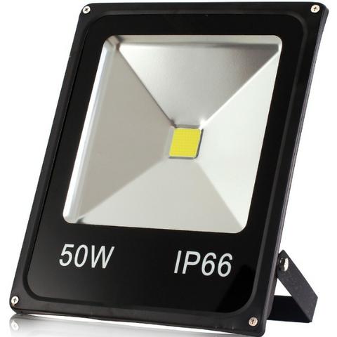 Refletor Led 50w Holofote Branco Frio à Prova D'água Novo na Caixa