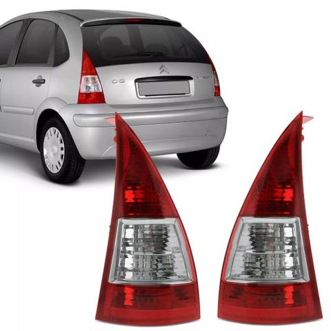 Lanterna Traseira p/ Citroen C3 / Bicolor a partir 2006 a 2012 Original