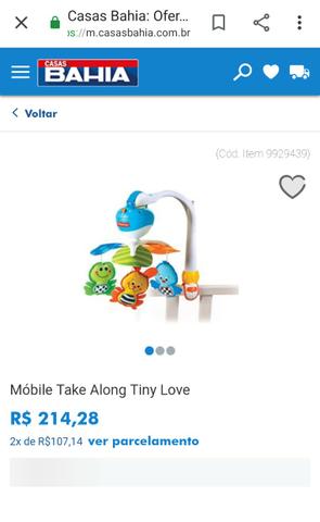 Mobile Eletrônico Tiny Love - Brinquedo para berço