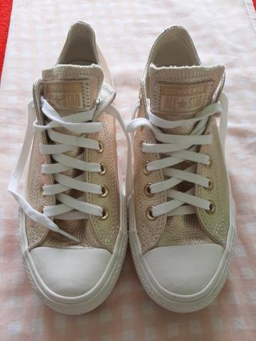 all star plataforma dourado