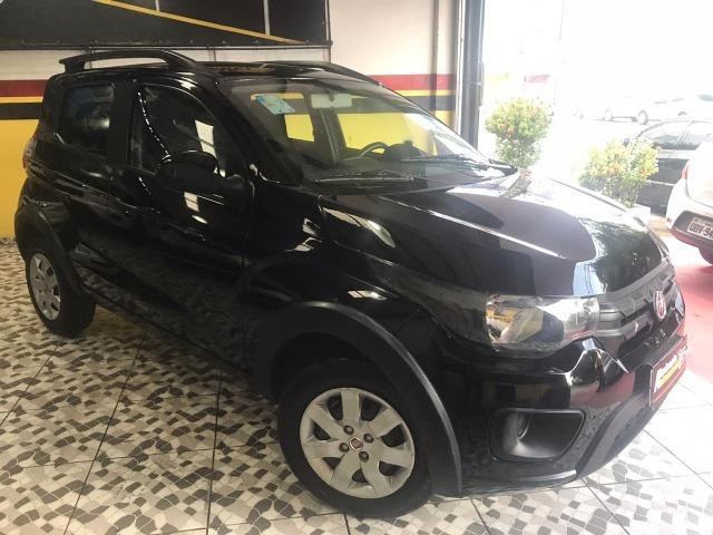 Mobi way 1.0 18/18 muto novo ent 5 mil e financ em ate 60x fixas pelo banco zap *