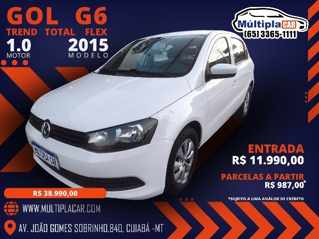 GOL 1.0 TREND G6 TOTAL FLEX 2014/2015