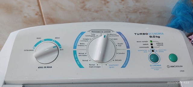Máquina de lavar 9kg Eletrolux - Foto 2