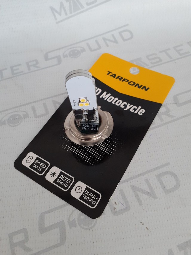 Lâmpada Led. H-7. 80Watts.  Para moto. Nova. Instalada.  - Foto 4