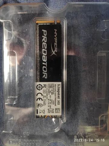 Ssd NVMe 240Gb Kingston