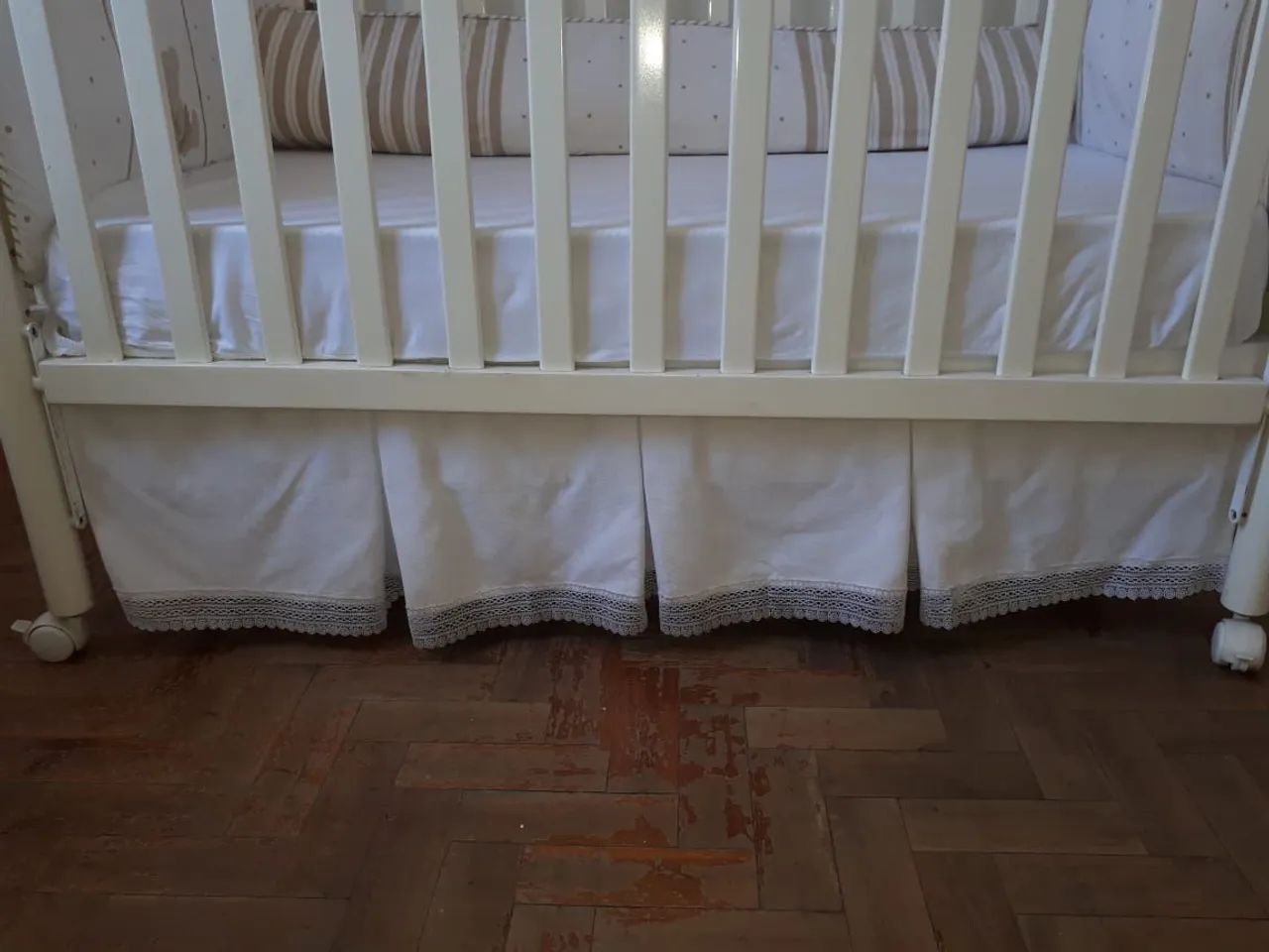Berço de Bebê Branco - Foto 3