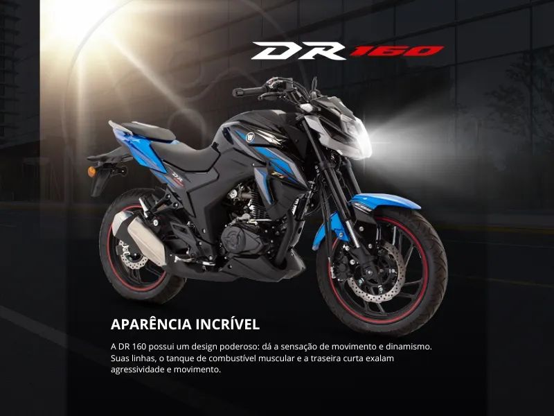 HAOJUE DR 160 2024 ZERO KM  - Foto 3