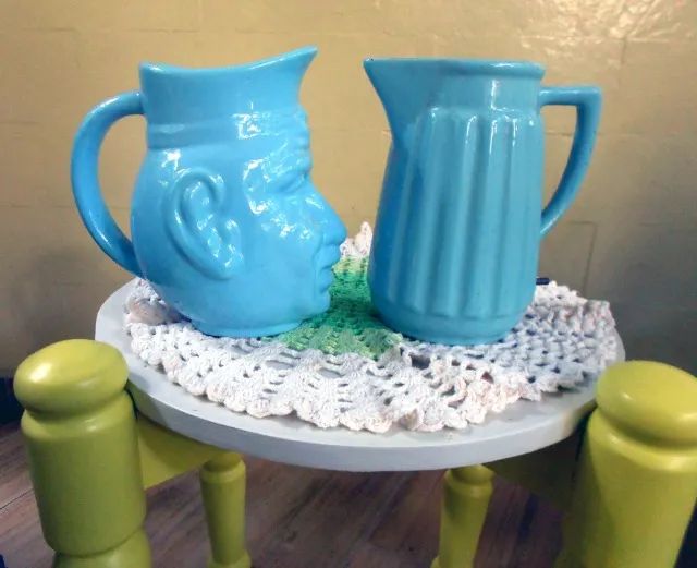 Jarras de Porcelana Antigas (Item para Colecionador ou Decoração) - Foto 2