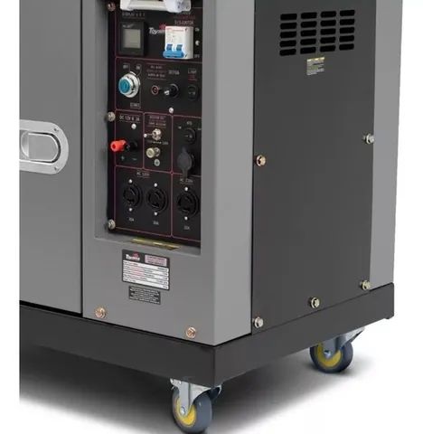 Gerador Energia A Diesel Toyama Cabinado Monofasico Bivol - Foto 2