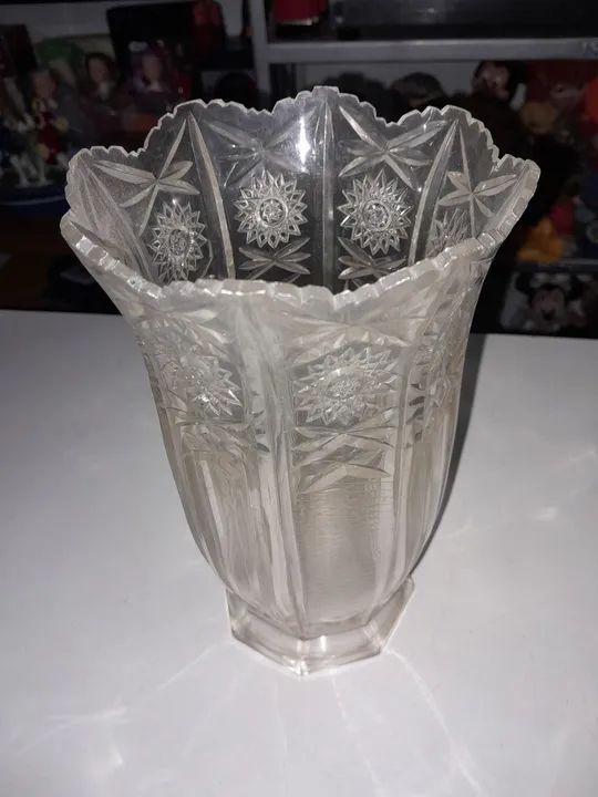 Vaso de acrílico Transparente Decorativo - Foto 2