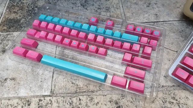 Keycaps Maxkey Miami Perfil SA Double Shot ABS - Foto 2