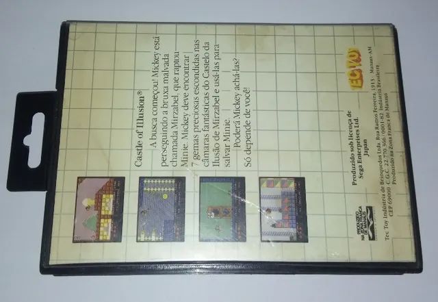 Castle Of Illusion Mickey Sega Master System Tectoy - Foto 3