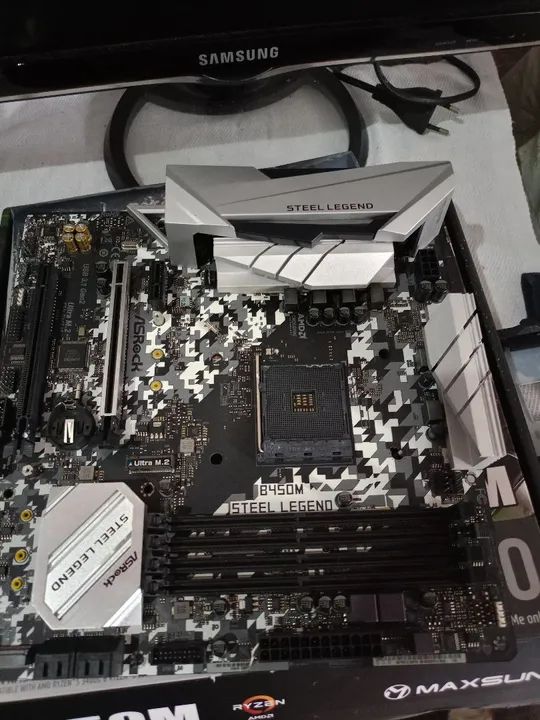 Ram Asrock B450m Steel Legends Asrock B450 Steel Legend Dual