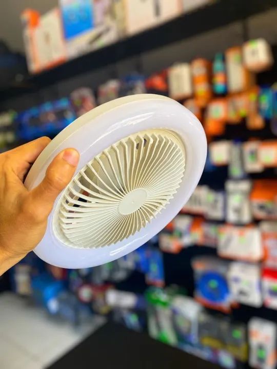 VENTILADOR MULTIFUNCIONAL LED BOCAL - Foto 4