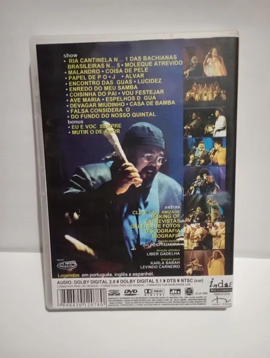 DVD Jorge Aragão ao Vivo Convida - Foto 2