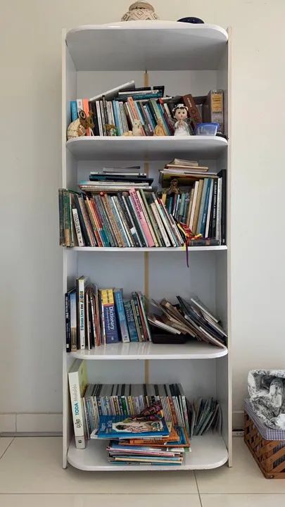 Estante branca, 4 prateleiras - Foto 2