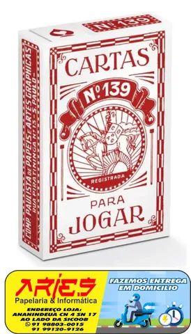 copag baralho 139 retrô vermelho