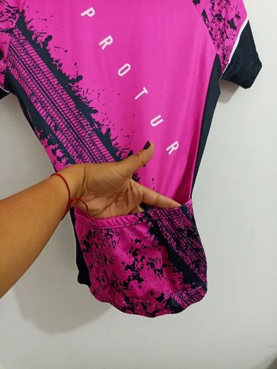 blusa feminina para ciclismo   - Foto 4
