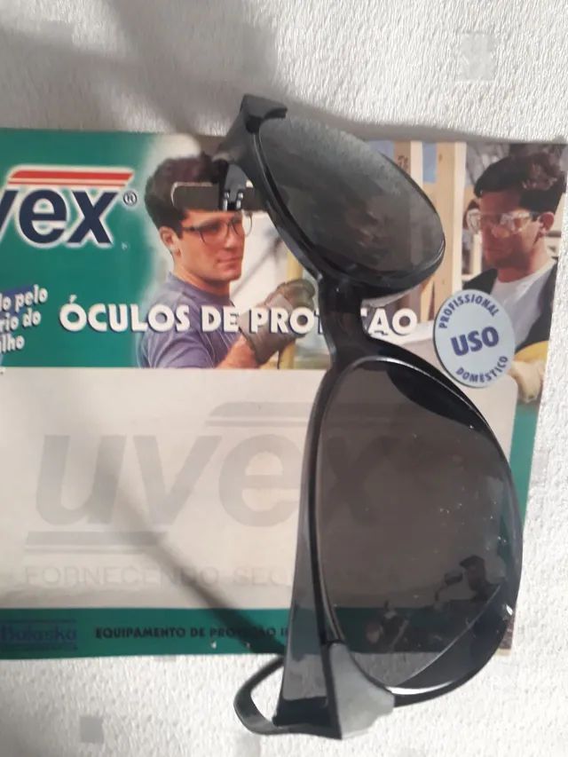 Óculos de segurança em policarbonato com hastes flexíveis cor G15 IMPORTADO   - Foto 3