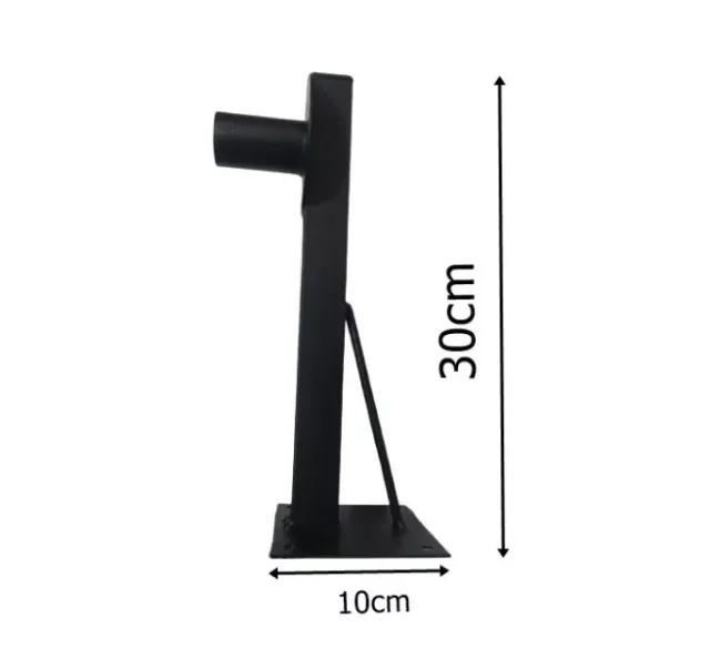 Kit 2 Suportes Para Caixa Som Acústica Fixo Parede Ate 18 Kg
