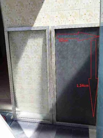 Portal e 4 portas de correr aluminio - Foto 6