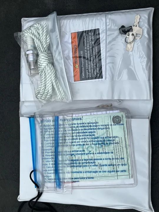 Lancha Apolus 600 motor 100hp ano 2018 - Foto 7