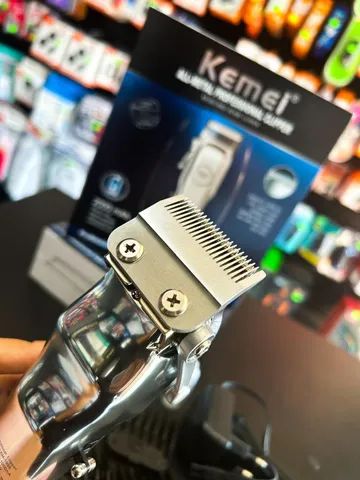 Barbeador Elétrico Sem Fio Kemei KM-1998 - Foto 3