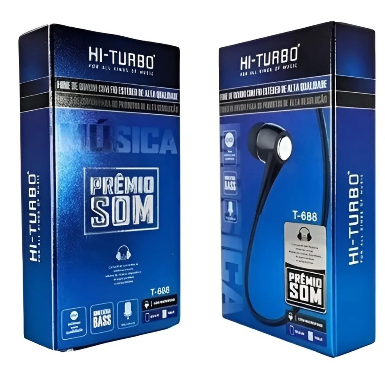 FONE DE OUVIDO HI-TURBO