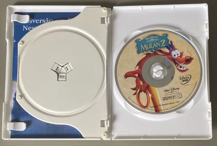 DVDs Disney (Mulan / Ratatouille) - Foto 3