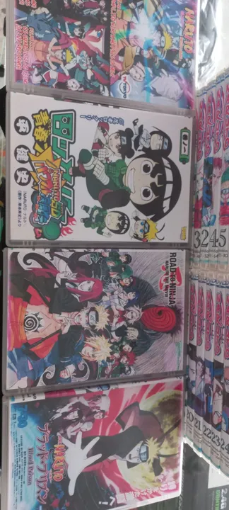 Animes Naruto em DVD