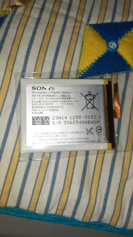 Bateria celular Sony 23w14 zerada
