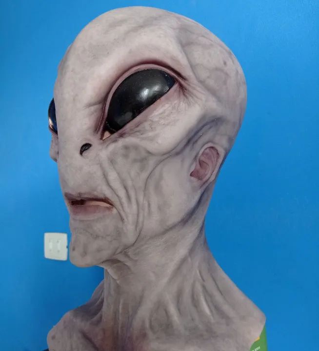 Máscara Alienígena silicone realística importada EUA  - Foto 3
