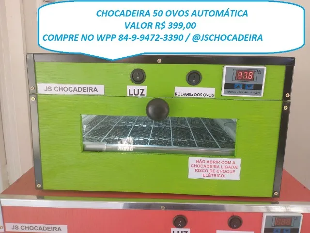 chocadeiras automáticas