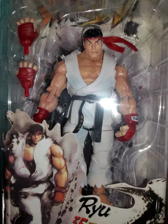 Street Fighter Ryu E Ken Neca Chinesa - Foto 3